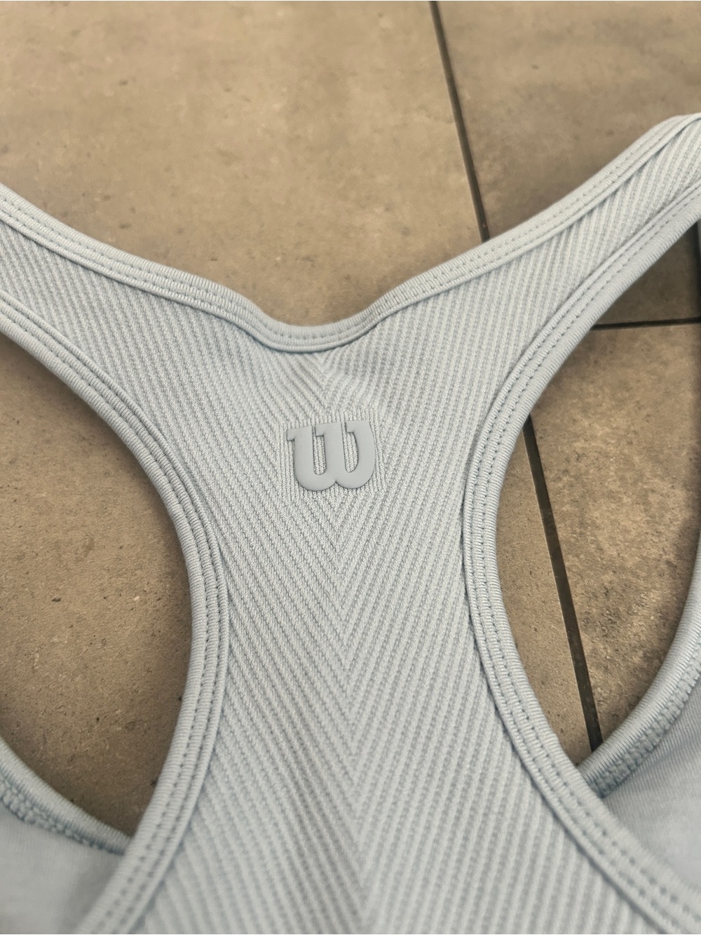Wilson Midtown Tennis Dress pleated light blue M - Picture 8 of 11